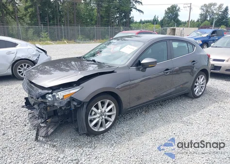 2017 Mazda Mazda3 Touring from USA, damaged, VIN 3MZBN1L76HM152976